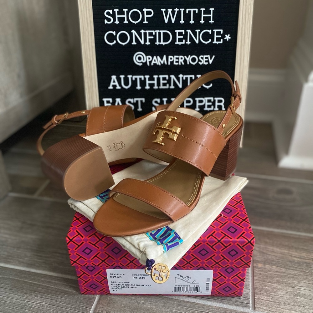 🎉 HP - 3/31 🎉 Tory Burch Everly Sandal - Picture 2 of 15